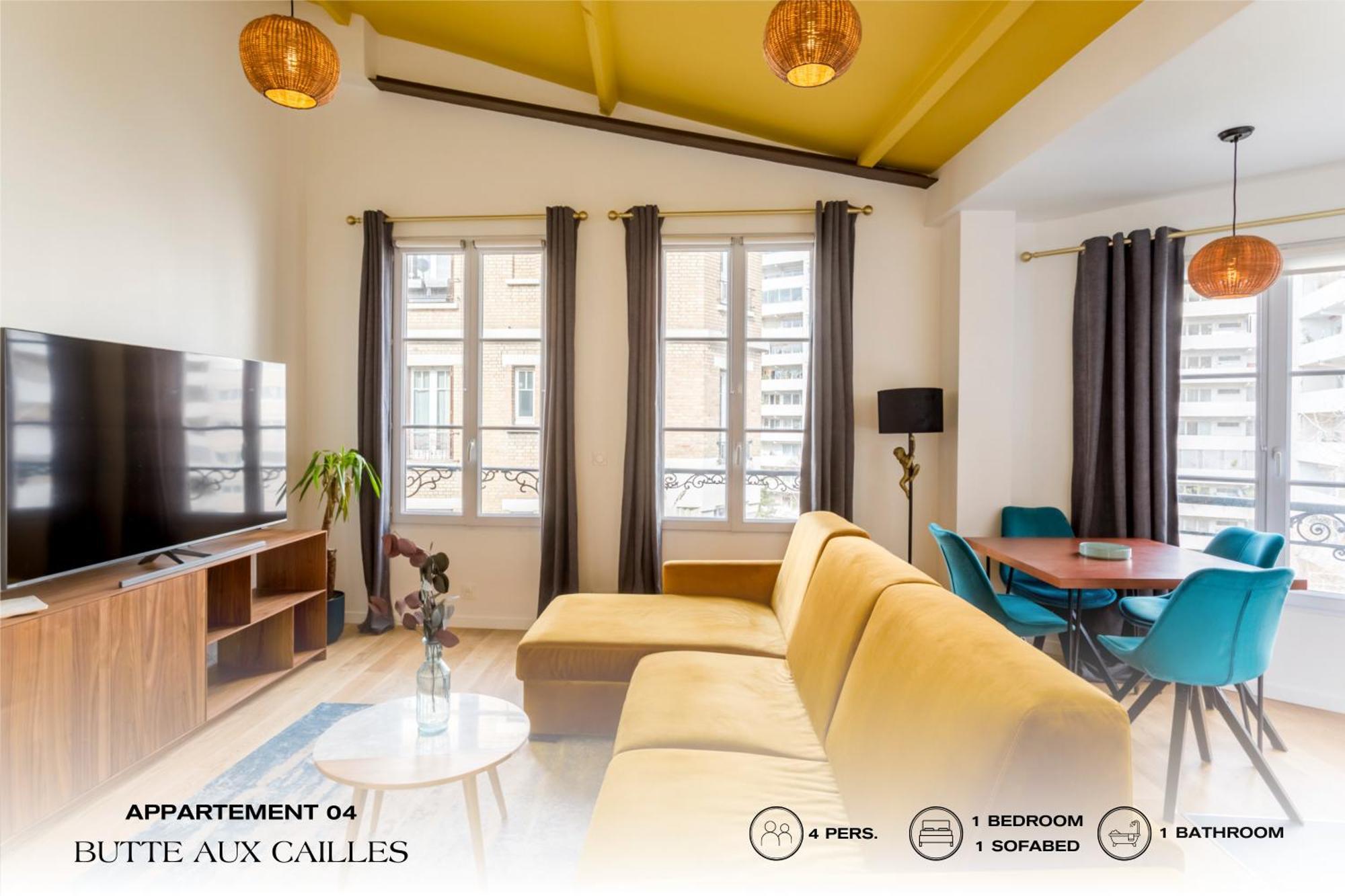 Beauquartier - Butte Aux Cailles I Appartement Parijs Buitenkant foto