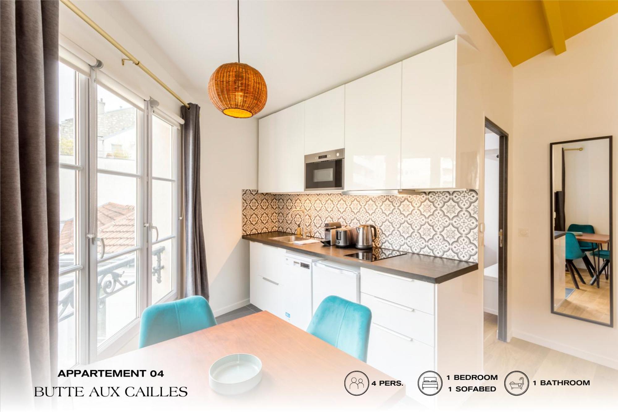 Beauquartier - Butte Aux Cailles I Appartement Parijs Buitenkant foto