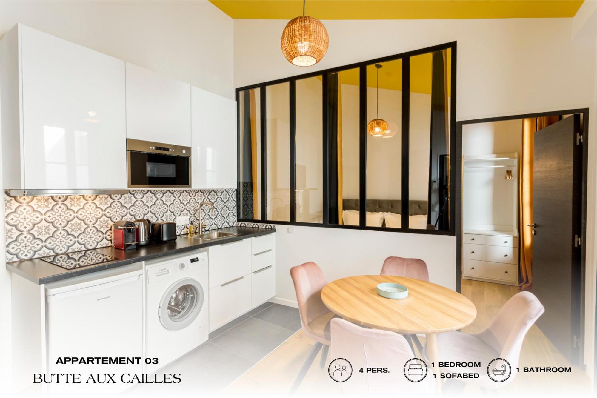 Beauquartier - Butte Aux Cailles I Appartement Parijs Buitenkant foto